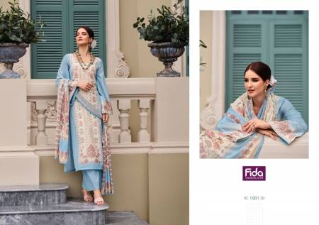 Fizaa Karachi Cotton Dress Material Catalog
